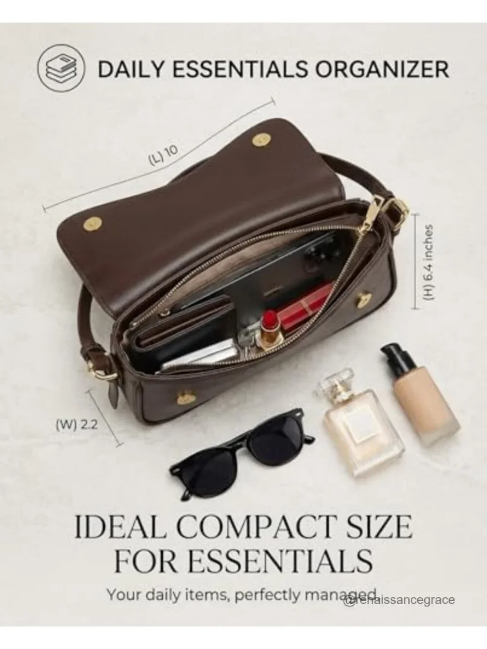 PU Leather Shoulder Bag Y2K Hobo Purse Crossbody Adjustable Strap